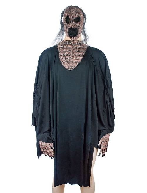 Zombie skelet kostume