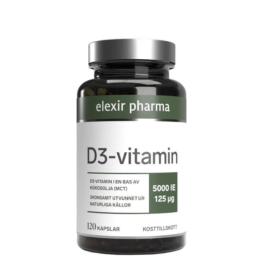 D3-vitamin 5000 IE Elexir Pharma