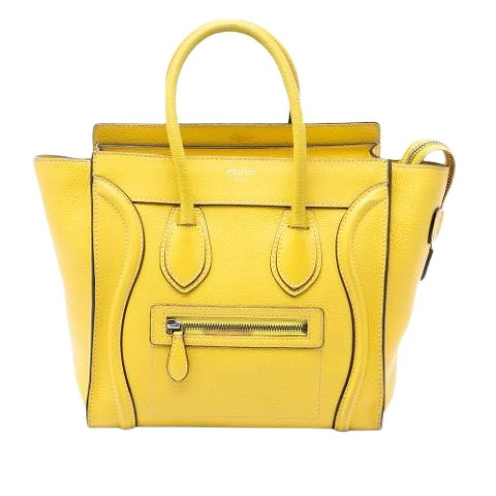 Celine Vintage - Pre-owned Micro Luggage Tote Vintage - Dam - ONE Size - Läder