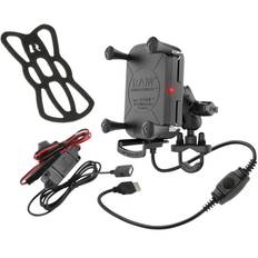 RAM Mounts Tough-Charge Mobilholder Med Trådløs Oplader Vandtæt "Komplet Sæt"