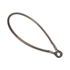 ASTW ankerstrop 50cm 6 mm galvaniseret stålwire rope anchor strap