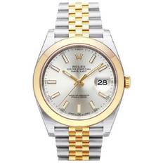 Rolex Herrklocka 126303-0002 Datejust 41 Silverfärgad/18 karat gult