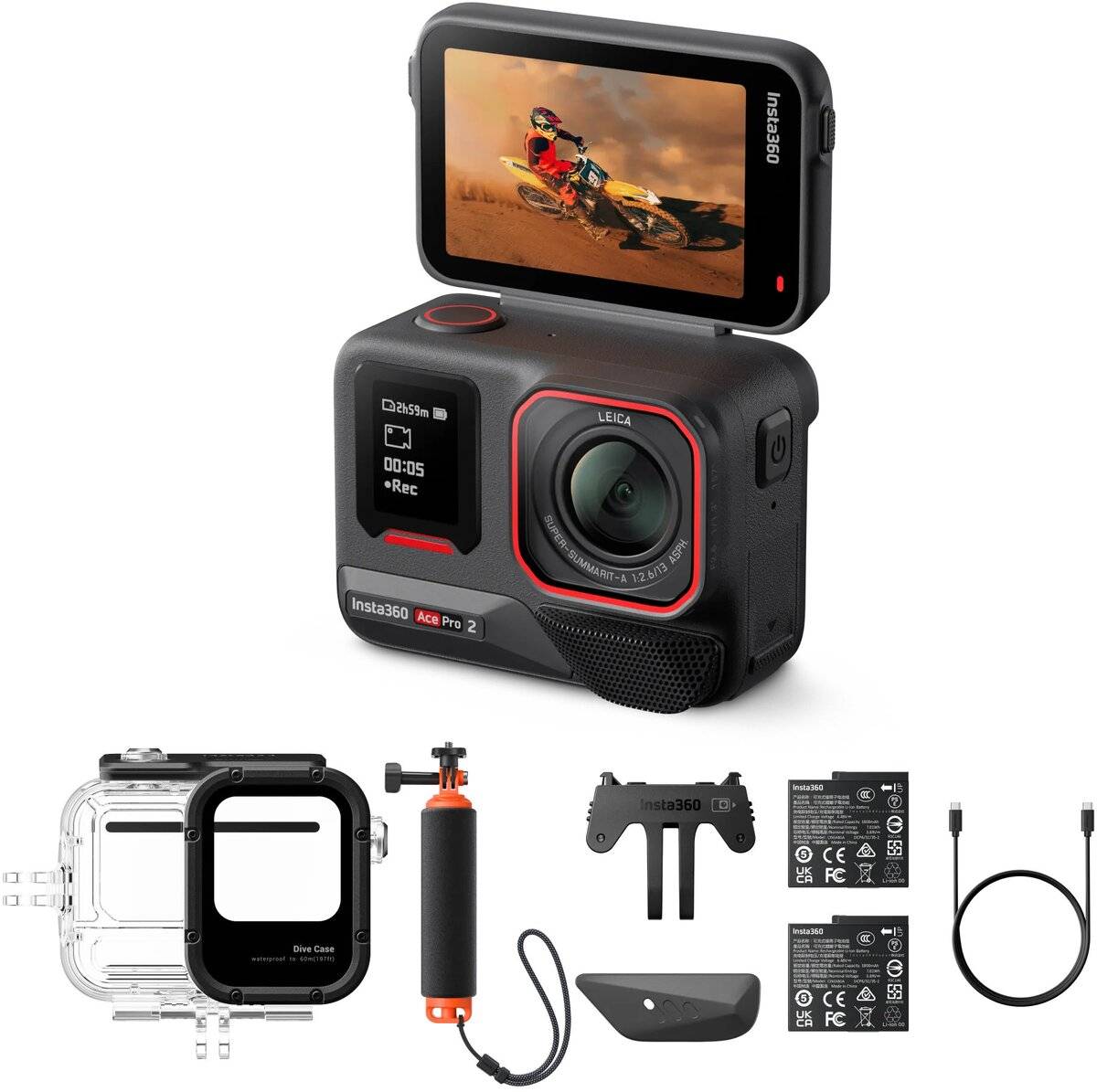 Insta360 Ace Pro 2 diving bundle