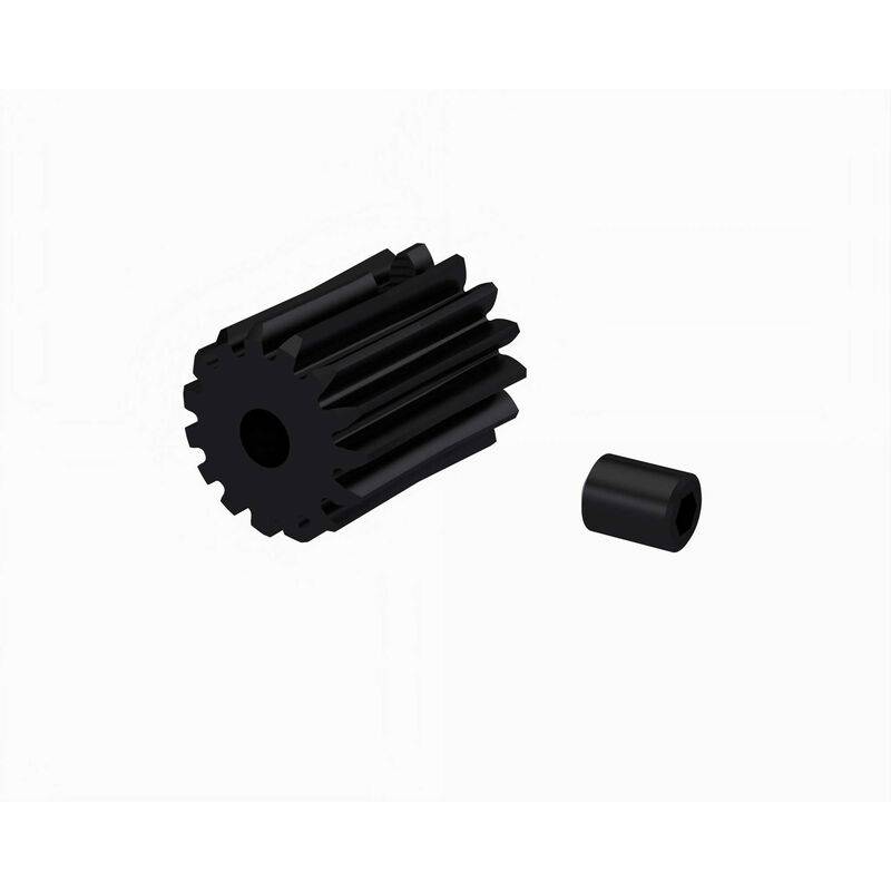 Pinion Gear 15T MOD 0.5 CNC 2.3mm Bore