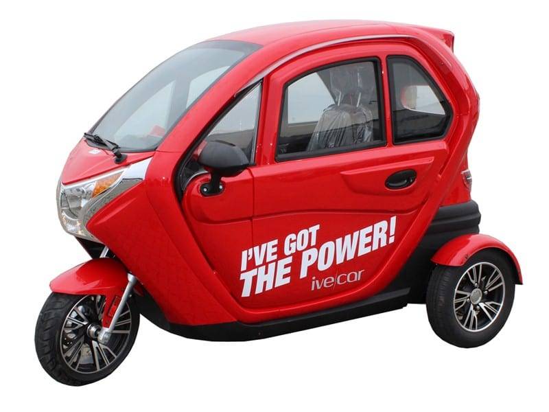 IVE-CAR 45Km/t EL-Kabinescooter 70ah