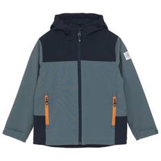 Color Kids Kid's Softshell Colorblock Softshelljacka Barn Storlek 128 Färg grå