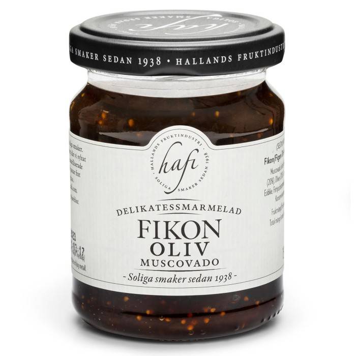 Hafi Fikon Oliv Muscovado Marmelad 150g