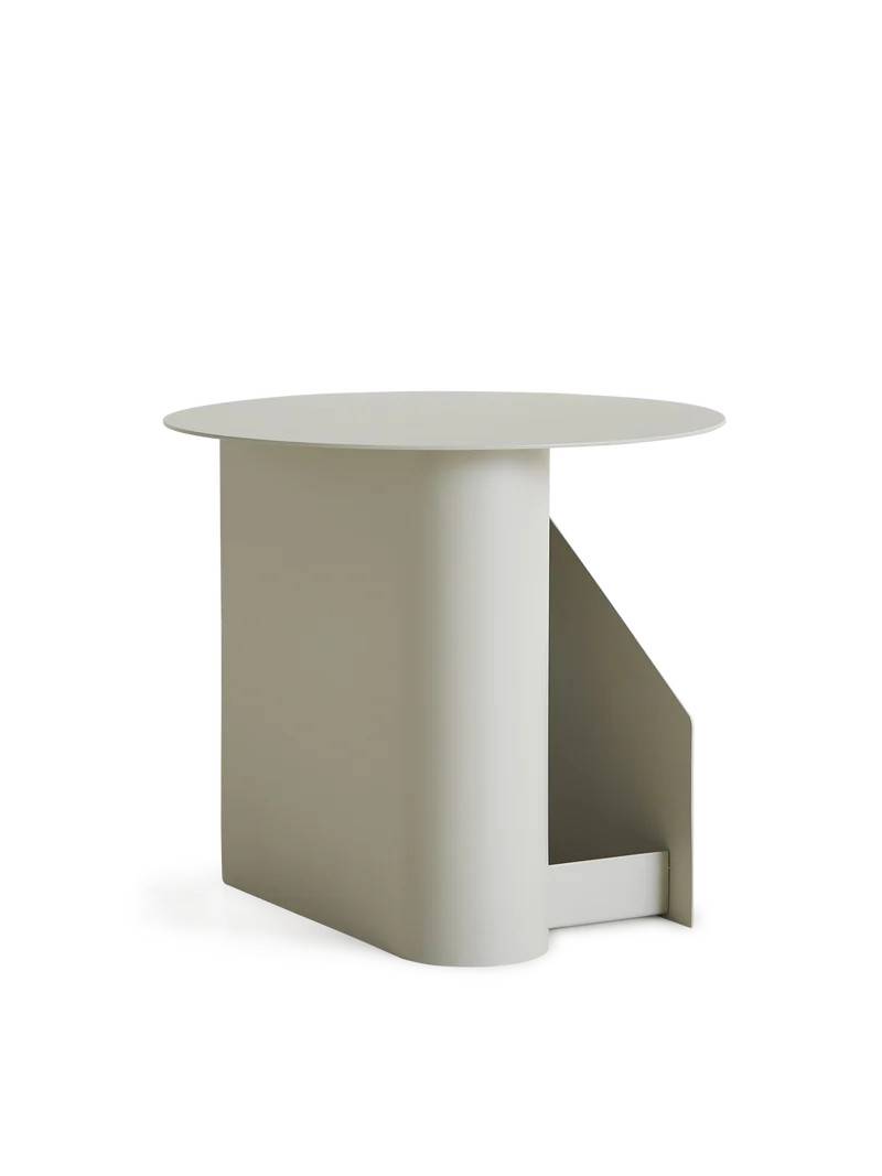 WOUD SENTRUM SIDEBORD VARM GRÅ - 40