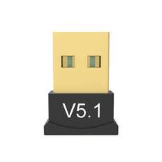 USB Bluetooth 5.1 Adapter Sändare Mottagare Bluetooth V5.3 Audio Bluetooth Dongle Trådlös USB Adapter För PC Bärbar dator (En-Storlek)