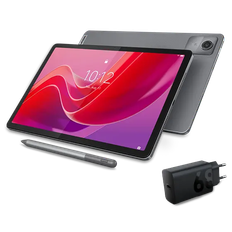 Lenovo Tab M11 4GB 128GB Wifi - Luna Grey + Pen + Charging Adaptor MediaTek Helio G88-processor 2,00 GHz , Android, 128 GB eMMC