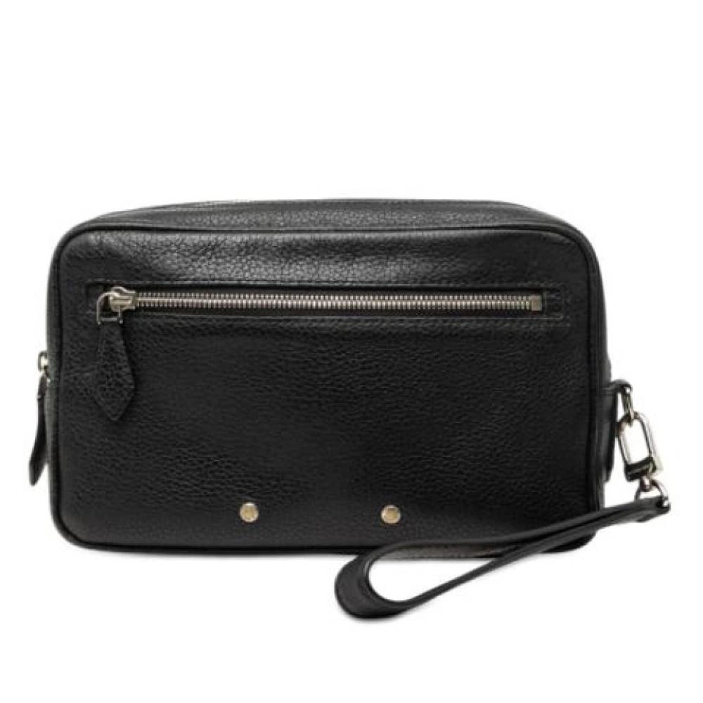 Louis Vuitton Vintage Pre-owned Kasai Clutch - Vintage - Dame - Sort - ONE SIZE - Læder