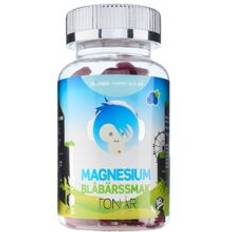 Monkids Magnesium Tonår Blåbär 60 tabletter