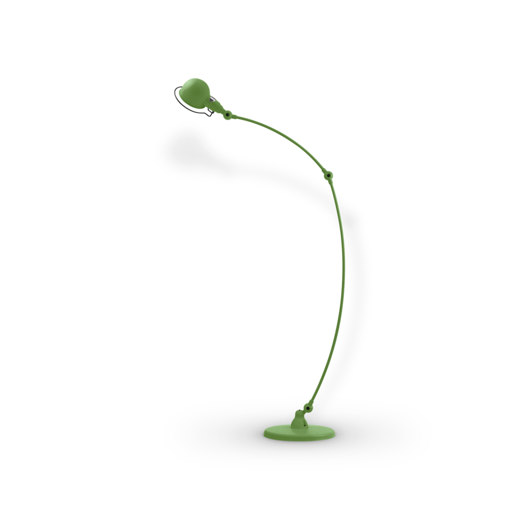 Signal SIC843 gulvlampe fra Jieldé - Grass green / Blank