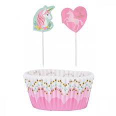 Muffinsformar med picks Unicorn Magic 48 delar