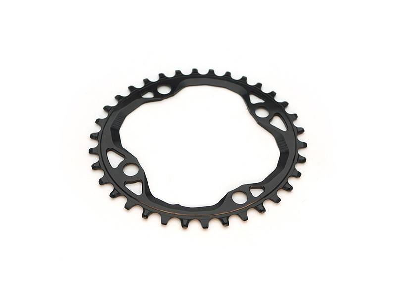 AbsoluteBLACK Kedjedrev Ø104 BCD Shimano HG+ | Ovalt | Svart 34T | 1x12
