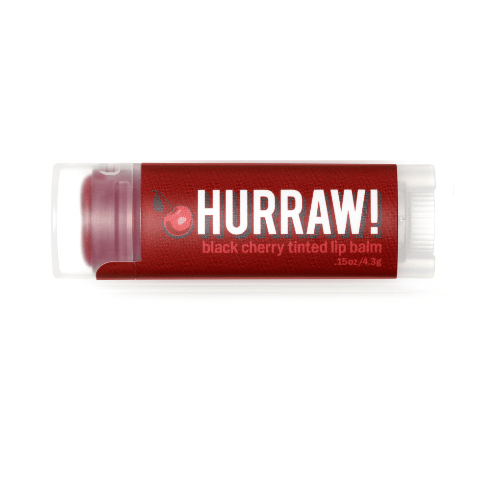 HURRAW Lip Balm. Black Cherry.