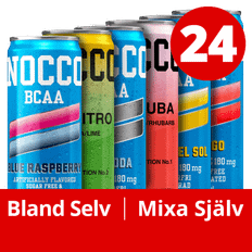 24 Mixed NOCCO - 24x330ml. (inkl. SE pant) - Energidryck