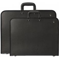 A2 portfölj expanderande målning mapp väska filorganisator för dokument bärväska kontors dragkedja väska brevpapper skolmaterial - A2 45 x 62cm