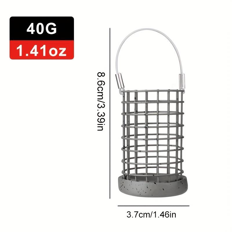 Ftk 1pc Fishing Feeding Basket: European- Bait Cage For Carp Feeder—perfect Accessory For Carp Fishing