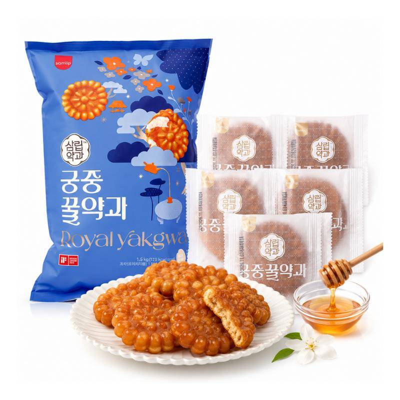 [Samlip] Royal Honey Yakgwa (10 individuellt förpackade bitar)