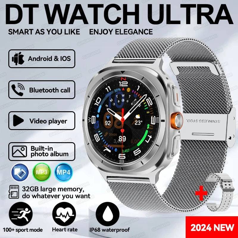 Galaxy Watch 7 Ultra Smart Bracelet - Silver Mesh Belt / Galaxy 32GB Watch 7
