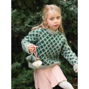 Christmas Tree Sweater Junior 2511_1 - Str. 6-8 år.