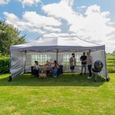 Jack Stonehouse Pop Up Gazebo with Sides 6 x 3m