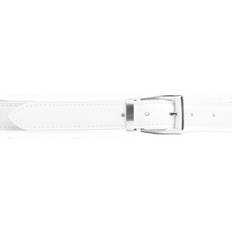 The Leather Belt Co. Læder Bælte - Tommy - Hvid, 120-130 cm