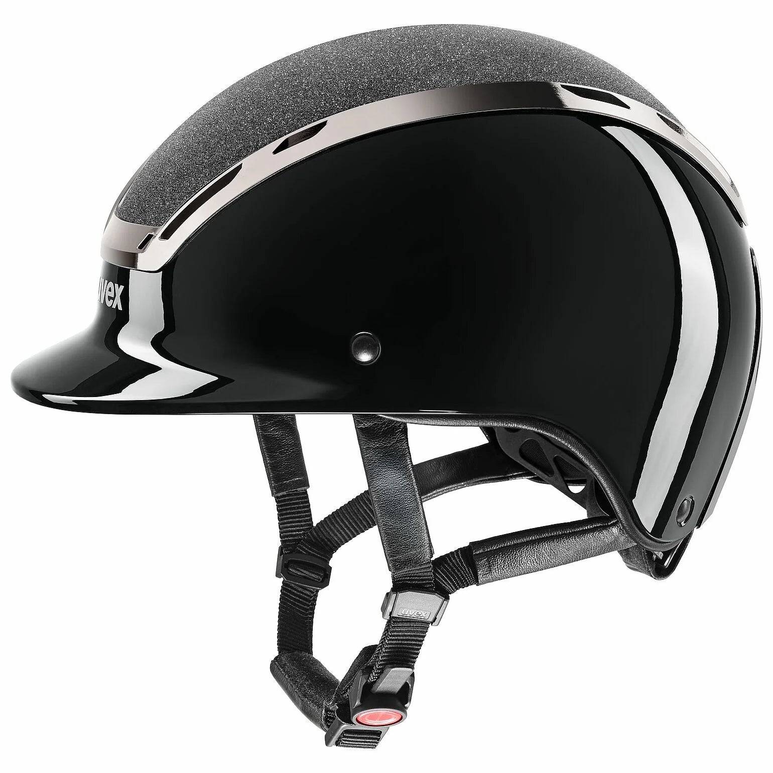 Uvex Exxeed Blaze Ridehjelm - SORT / M-L 57-59