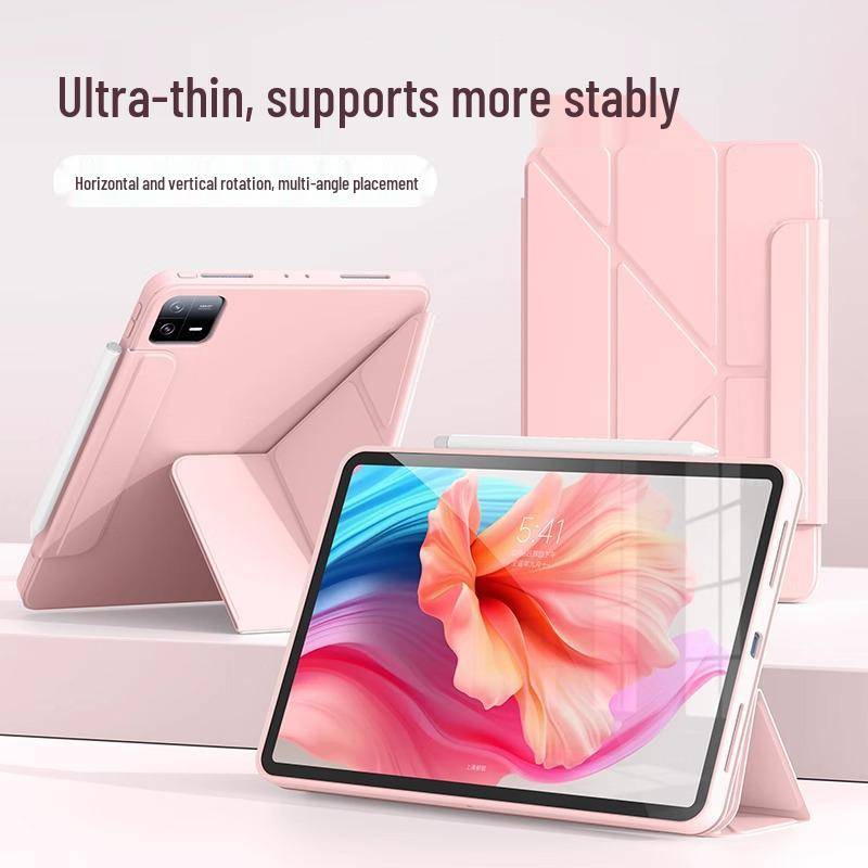 Xiaomi Pad 7/6/5S Pro 11” Roterande Skyddsfodral - Y-Vik Spänne, Full Täckning för POCO PAD (Utländsk version)