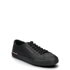 TOMMY HILFIGER Core Corporate Vulc Leather |Svart |43