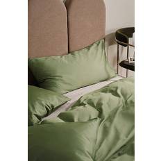 ZACK SATIN pudebetræk med satin 50x90 cm økologisk - Grøn