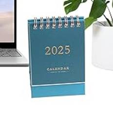 Small Desk Calendar, Standing Desk Calendar, Desktop Calendar Organizing, Jul 2024 to Dec 2025 Calendar, Monthly Desktop Calendar, Reusable and Portable for Home, Bedroom, Living Room, Workplace