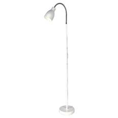 Golvlampa Sarek, Vit