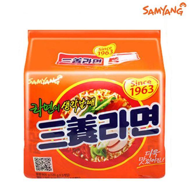 Samyang Ramen i påse 120g (5 förpackningar) Squid Game från Netflix