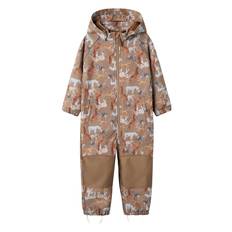 NAME IT Nmnalfa08 Softshell Suit Aop Fo |Beige |92