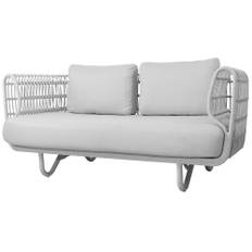 Cane-line, Nest 2-personers sofa Hvid