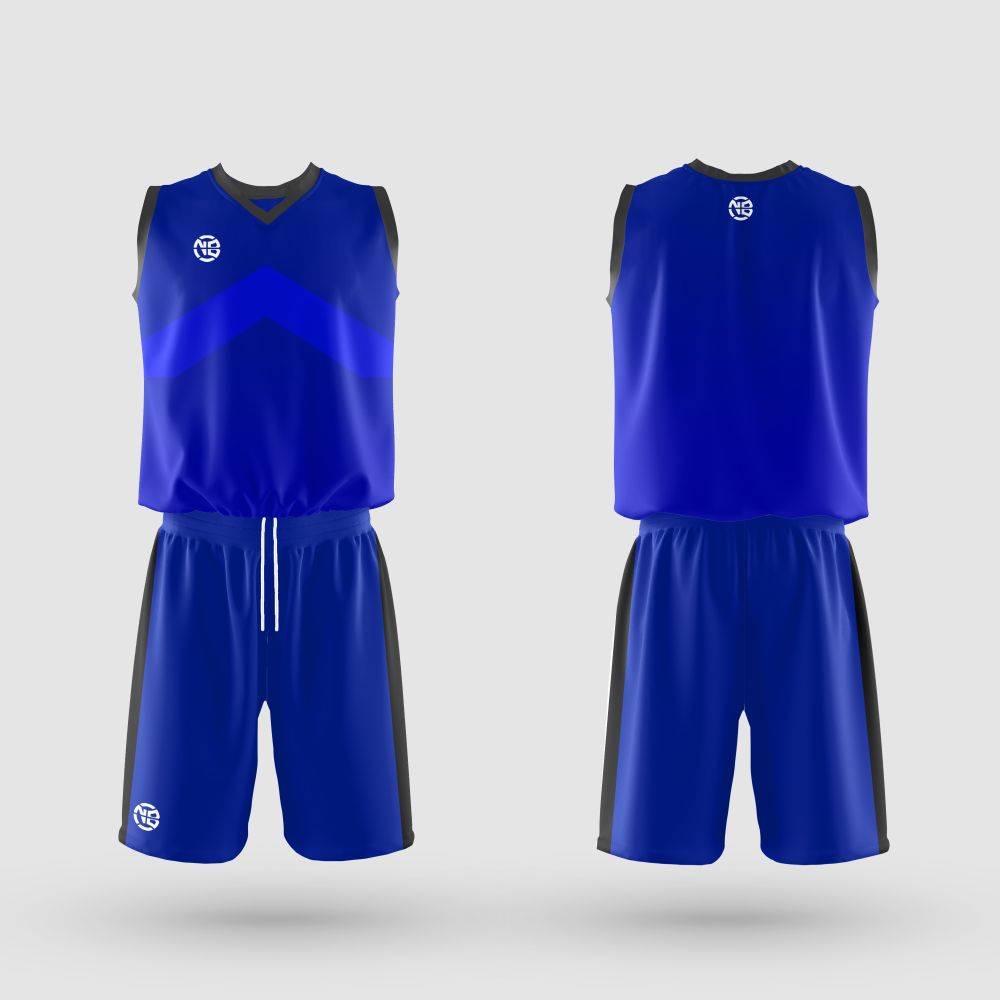 NB Basketball Sæt "Cairo" Blå.