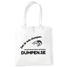 DUMPEN.SE | Gädda | Tygkasse - Vit