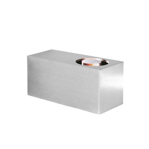 Micro væglampe psm lighting - Malet metal grå