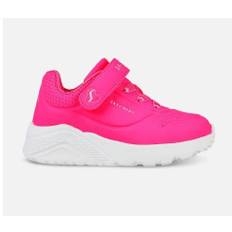 Skechers Girls Uno Lite - Hot Pink