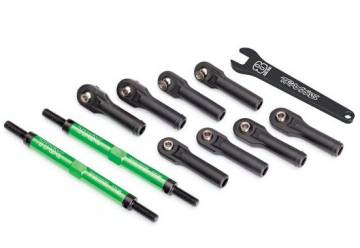 Toe Link 144mm Alu Green (with Wrench) (2) E-Revo 2