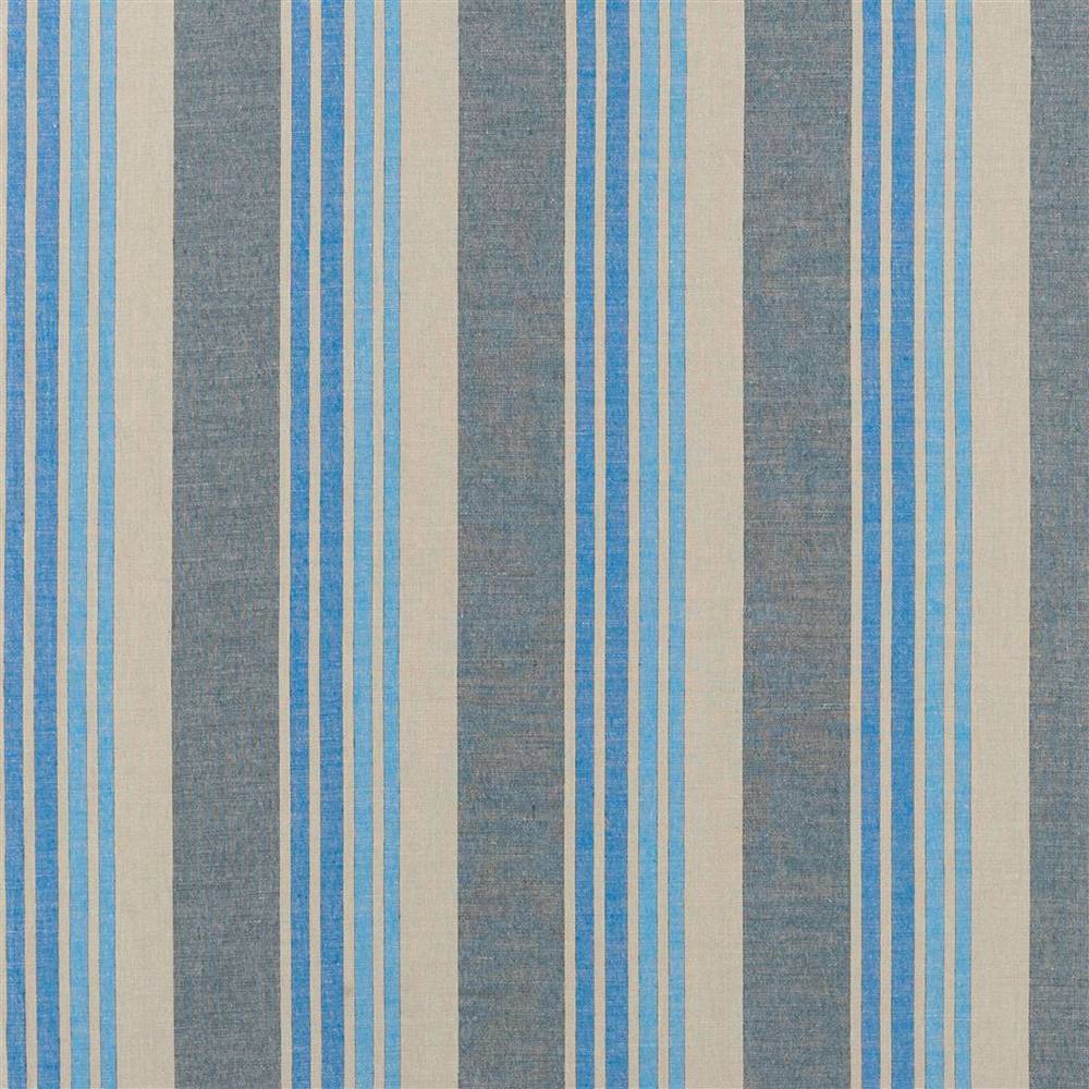 Designers Guild tyg Brera Striato Cobalt
