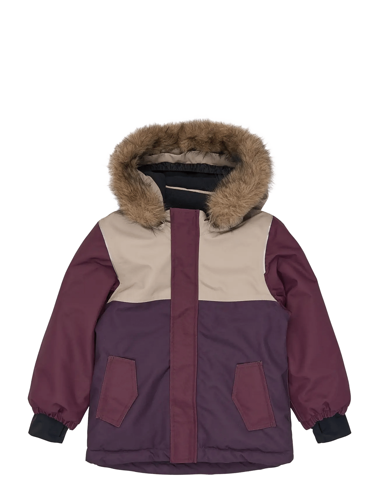 mikk-line Anorak Jacket - Burgundy - 128