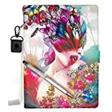 Surfplatta fodral till Lenovo Tb-X606x Tab M10 Phd Plus fodral stativ PU fodral HD