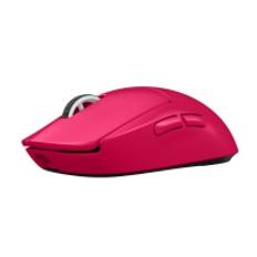 Logitech G PRO X SUPERLIGHT 2 - Mus - optisk - 5 knappar - trådlös - 2.4 GHz - USB Logitech LIGHTSPEED-mottagare - rosa