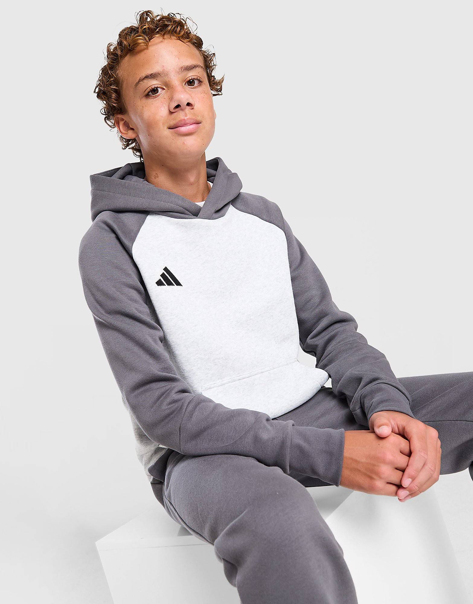adidas Raglan Hoodie Junior, grå - 9-10Y