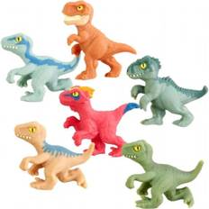 Goo Jit Zu Jurassic STRETCH Minis 6 Pack Goo jit zu elastisk Figur 42543