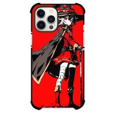 KonoSuba Megumin Case For iPhone Samsung Galaxy Pixel OnePlus Vivo Xiaomi Asus Sony Motorola Nokia - Megumin Red Pop Art Portrait