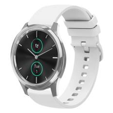Garmin VivoMove Luxe Klockarmband i Silikon - Vit